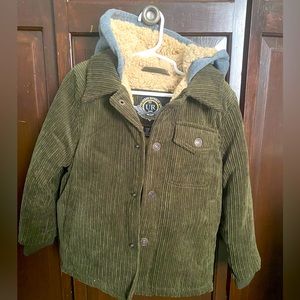 Olive Green Very Warm Toddler Coat 4T